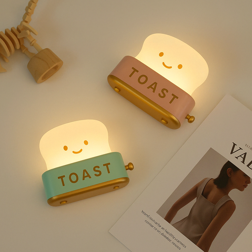 Glow with the Toast Night Lamp