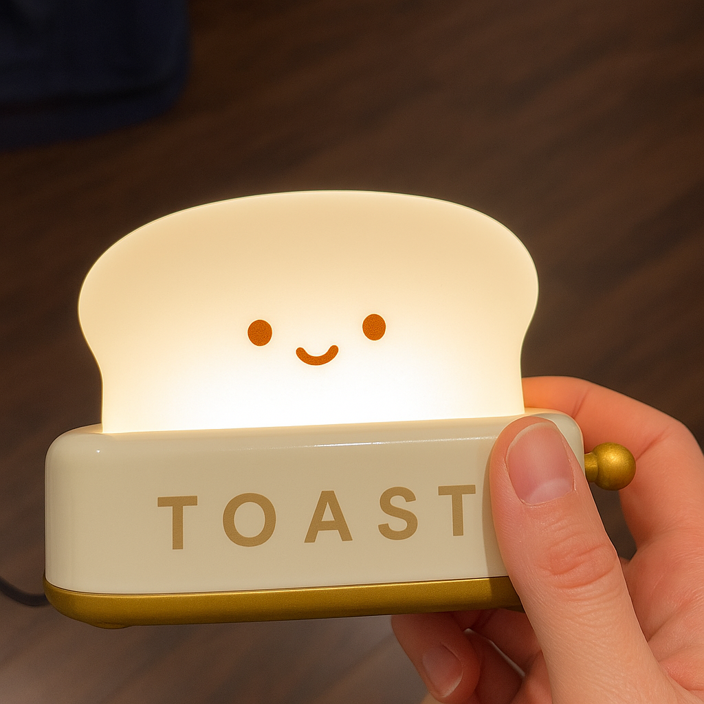Glow with the Toast Night Lamp